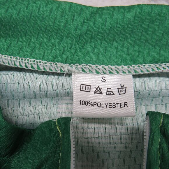 Zero Bike Cycling Jersey Mens Small Green Half Zip Short Sleeve 3 Rear Pockets - Picture 5 of 9